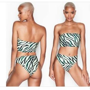 High waisted bikini bottoms